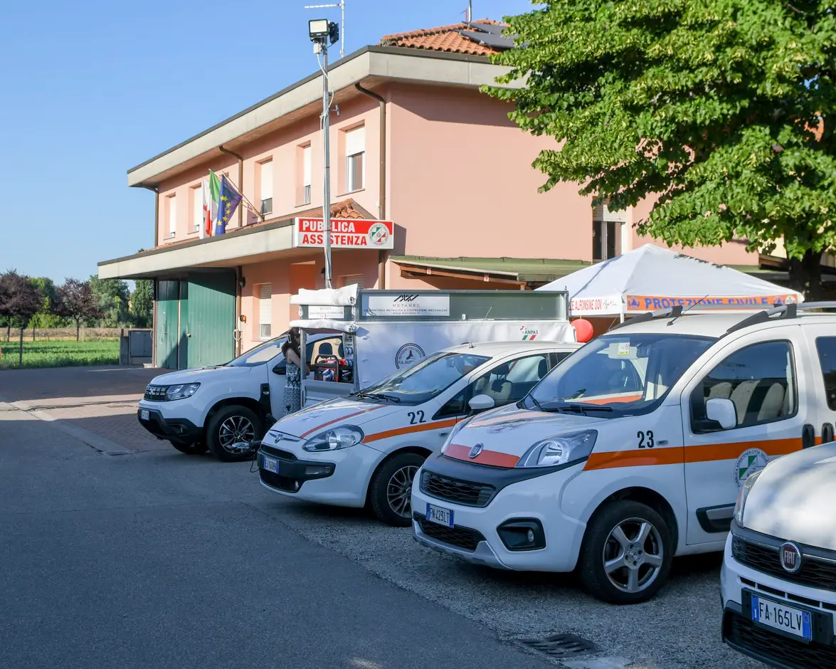 Edificio con sede della Pubblica Assistenza Alfonsine