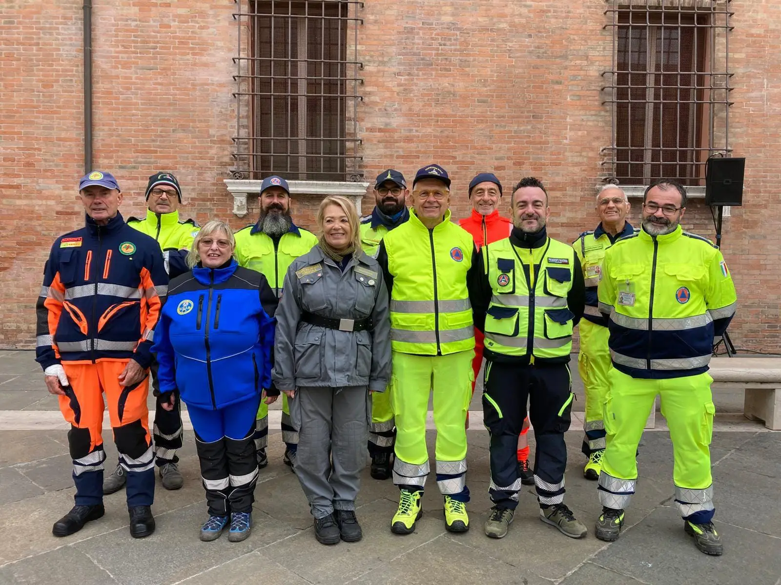 Delegazione volontari Ravenna nov 2024